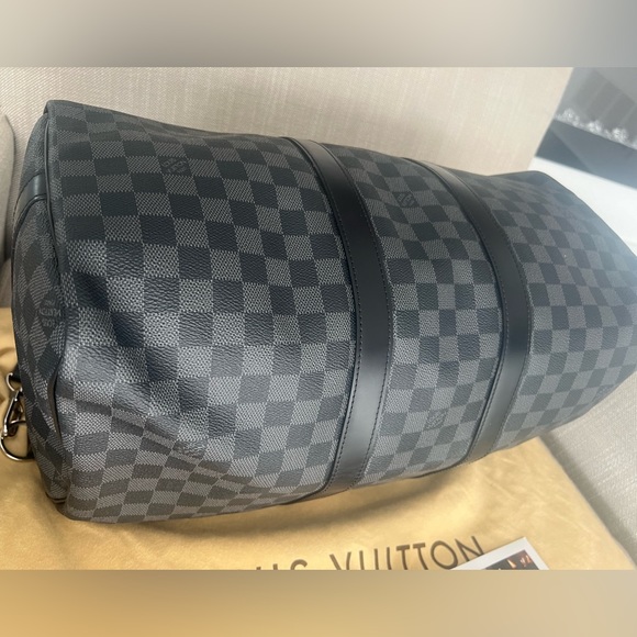 (SOLD)Louis Vuitton Damier Graphite Keepall 45 - Picture 11 of 15
